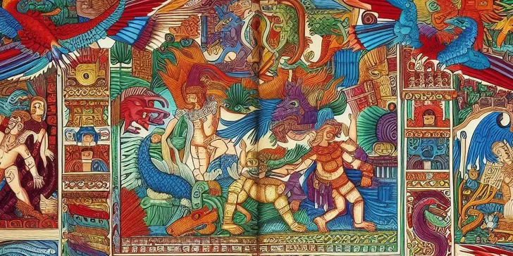 Popol Vuh, un antiguo texto maya que cuenta historias